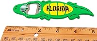 Vista 2 de Florida Alligator - Abridor de botellas Sunshine State Gator Souvenir Magnet, 5 pulgadas