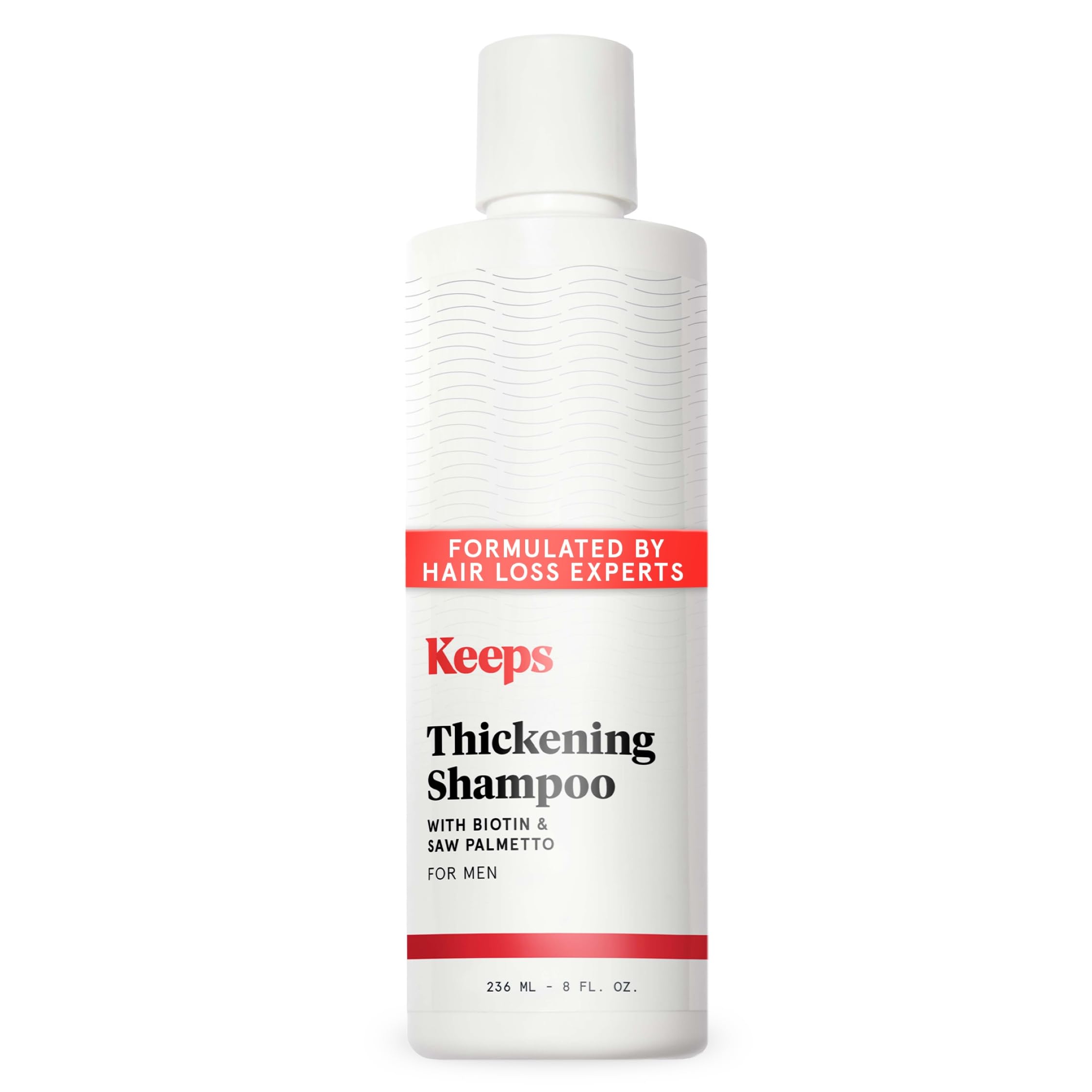 Men’s Hair Loss Shampoo with Biotin - Anti-Thinning & Hair Growth Shampoo for Men - DHT Blocker with Saw Palmetto & Caffeine for Fuller, Thicker Looking Hair - Color-Safe Products