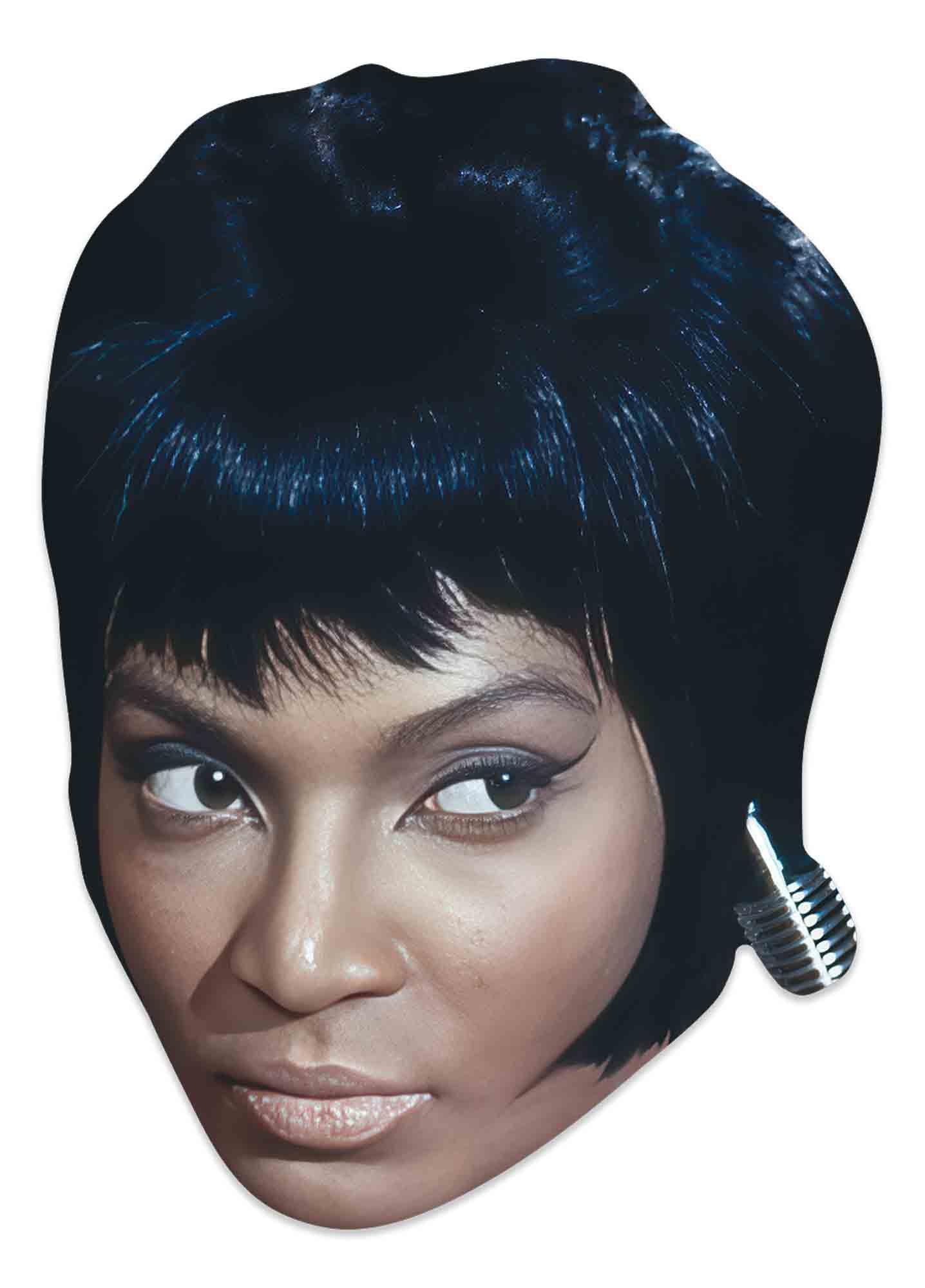 Star Cutouts SM513 Star Trek Uhura Nichelle Nichols Cardboard Face Mask – Sci-Fi Costume Fancy Dress