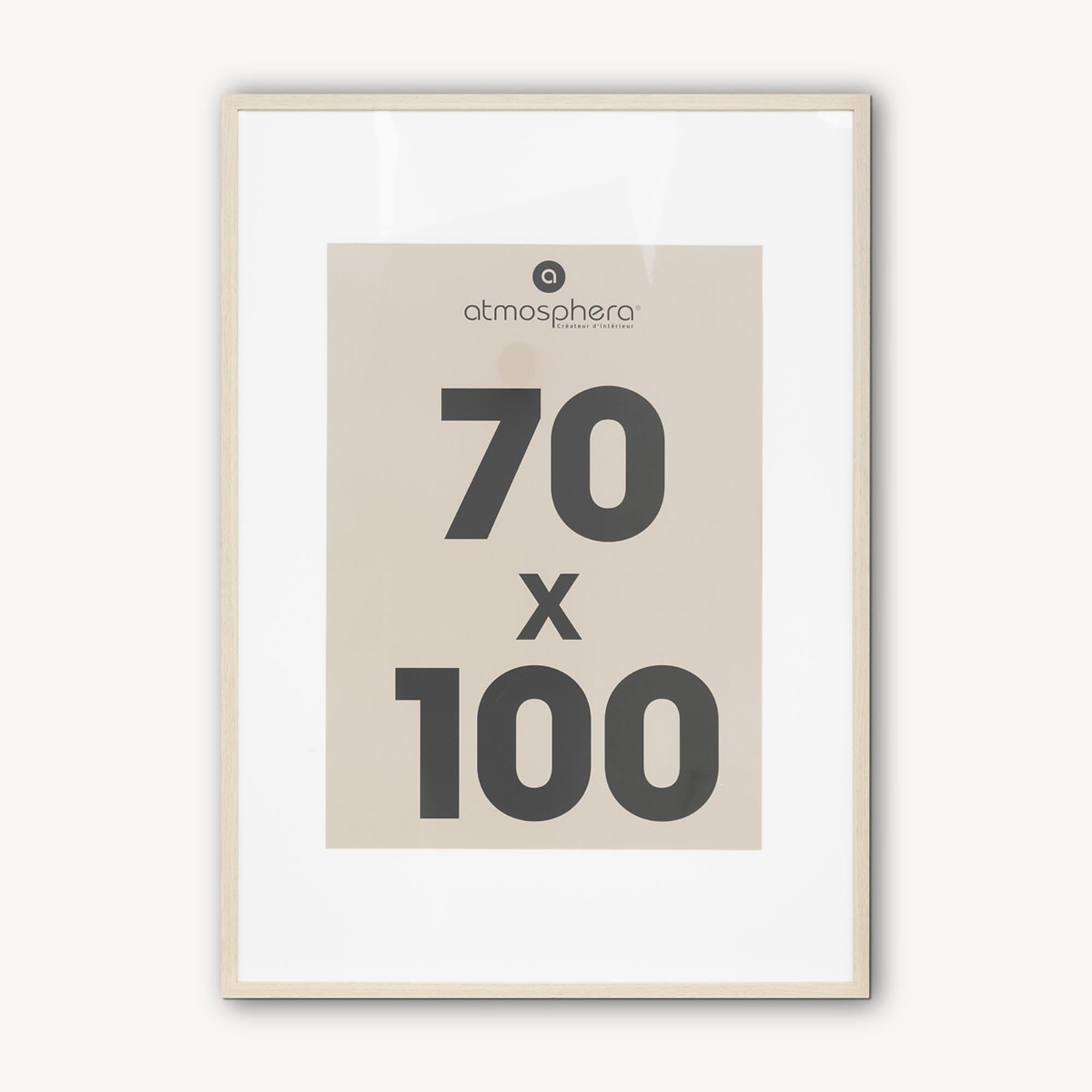 ATMOSPHERA CREATEUR D'INTERIEUR Cornice portafoto Manu 70 x 100 cm beige scatola espositore