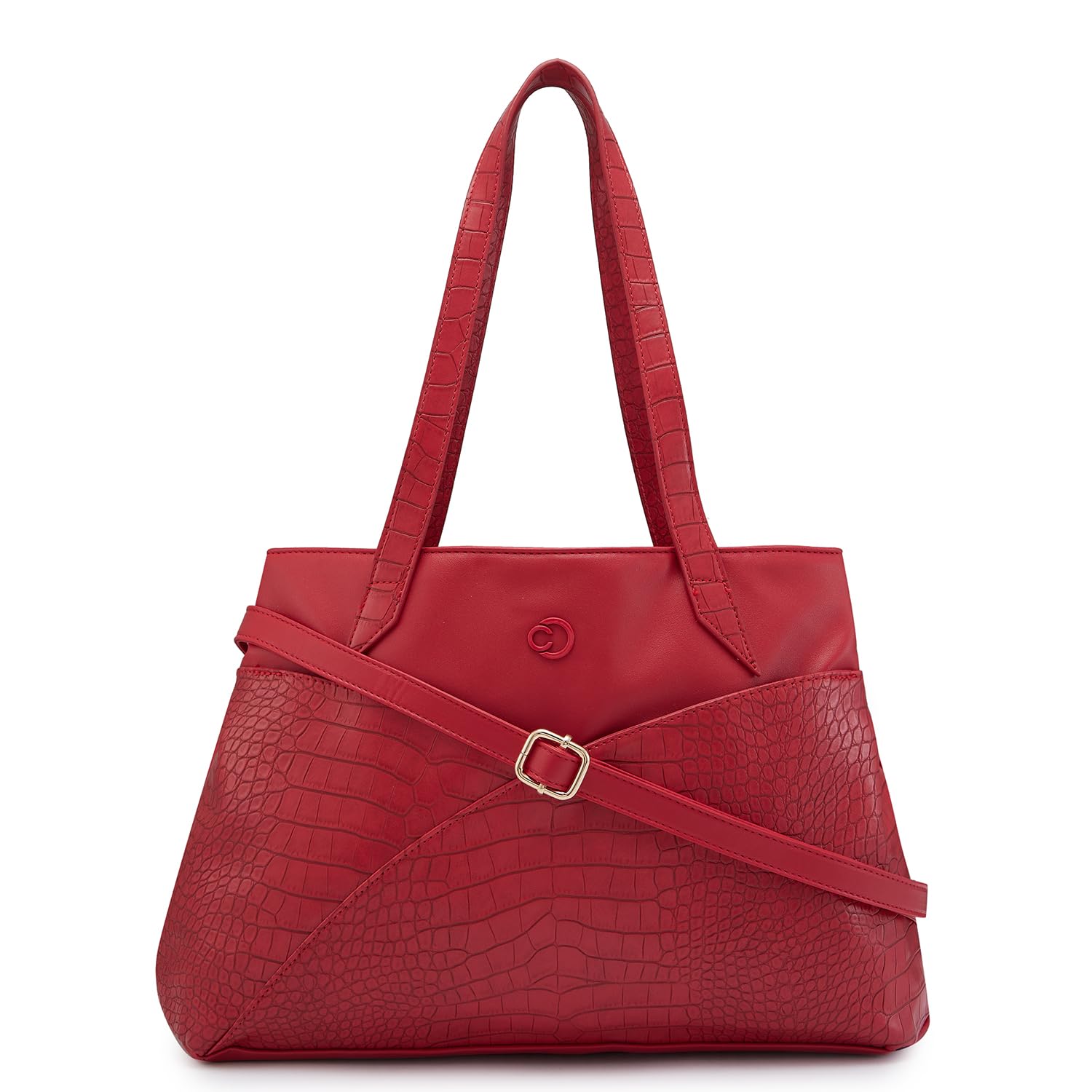 Caprese CABO CROCO RED FAUX LEATHER LARGE TOTE HANDBAG (B0CYQ9DZZQ) Amazon Price History, Amazon Price Tracker