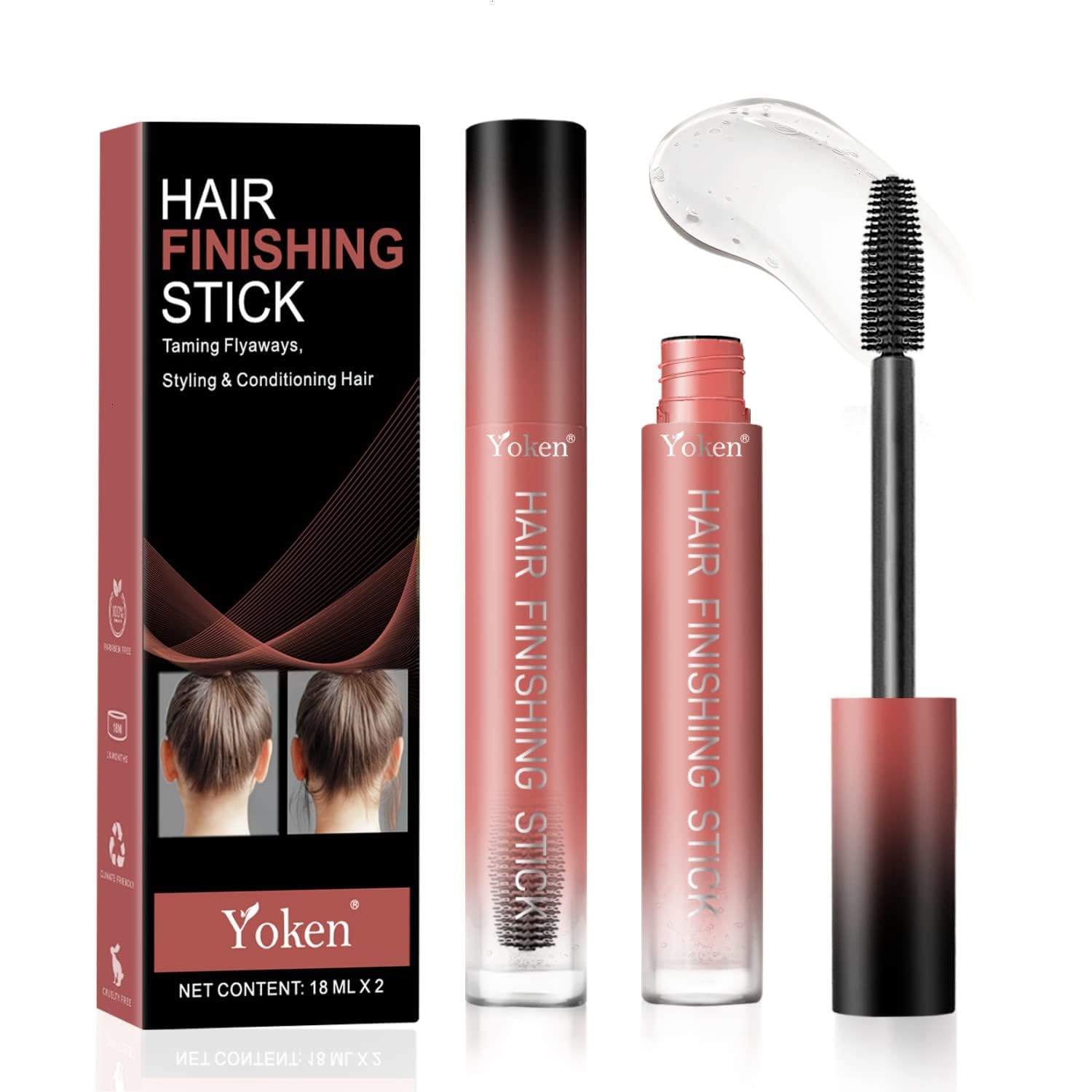 Buy Yoken Smooth Hair Finishing Stick 2pack Fly Away Hair Tamer Stick