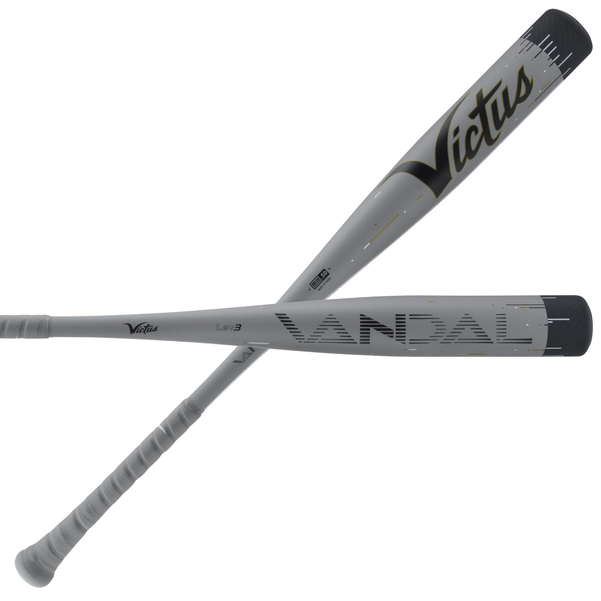 Victus Vandal Lev 3 BBCOR -3 Metal Baseball Bat, 