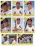 2015 Topps Heritage Team Set- St. Louis Cardinals (17 Cards)> Kolten Wong,Matt Holliday,Lance Lynn,Mike Matheny,Trevor Rosenthal,Jon Jay,Jhonny Peralta,Jason Heyward,Matt Carpenter,Matt Adams,Randal Grichuk,Yadier Molina,John Lackey,Carlos Martinez,Michael Wacha ,Team Card