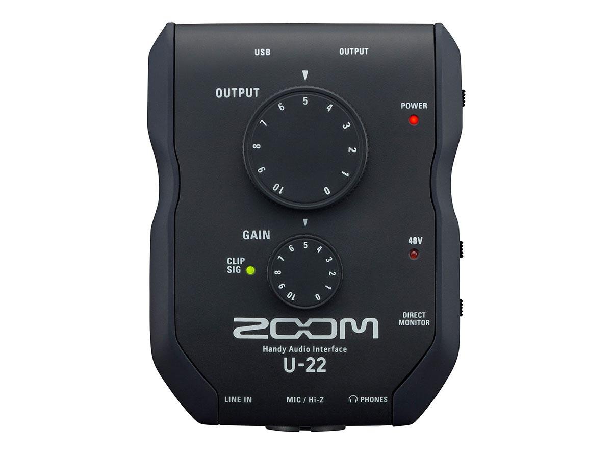 Zoom U-22 - Interfaz de audio portátil