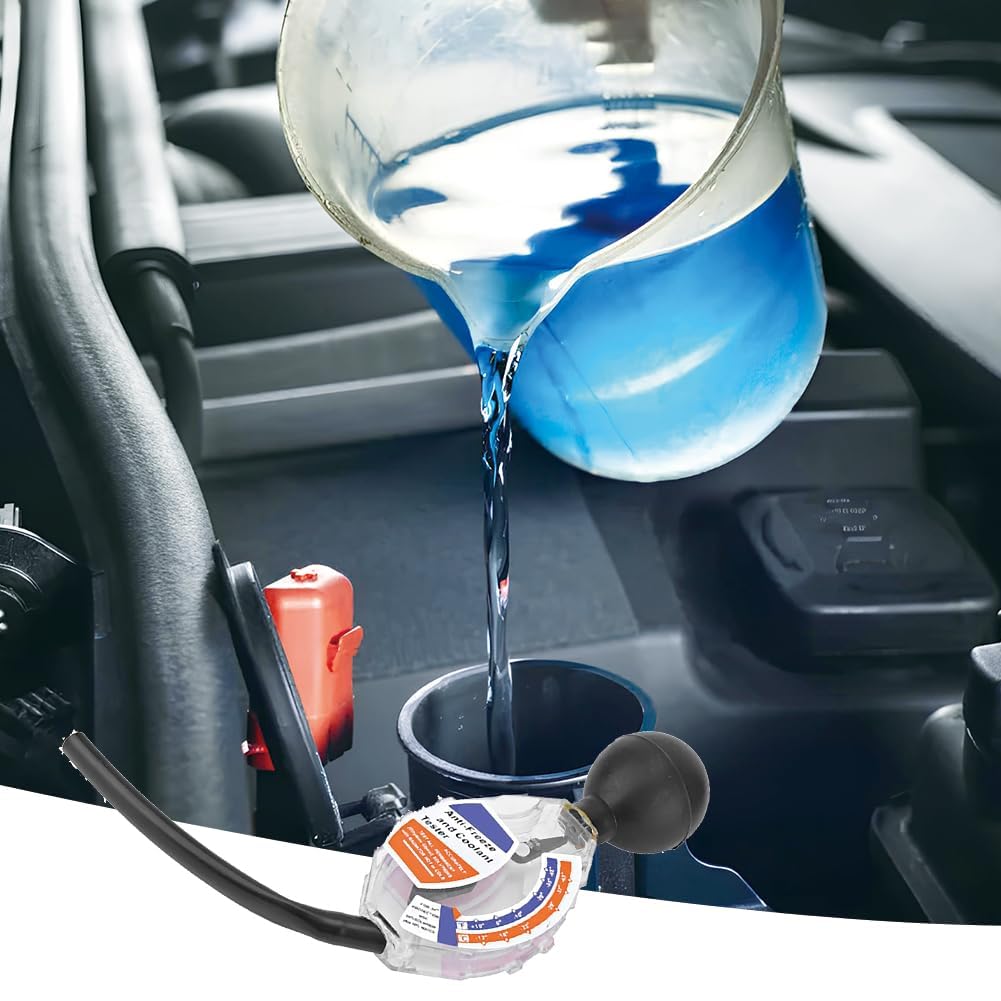 Tester del Liquido di Raffreddamento Antigelo Densitometro per Batteria Auto