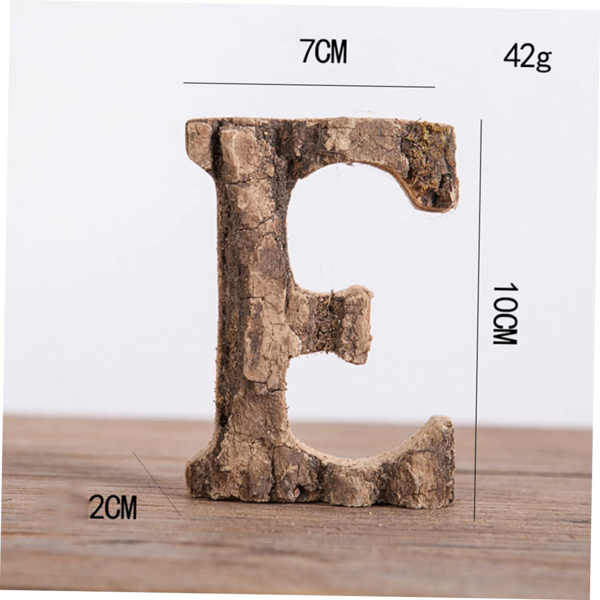 VILLCASE 2 Set Di Lettere in Legno Lettere Inglesi Decorazione Personalizzata Arte Murale Per Decorazioni Di Nozze Di Natale 4 Pezzi * 2