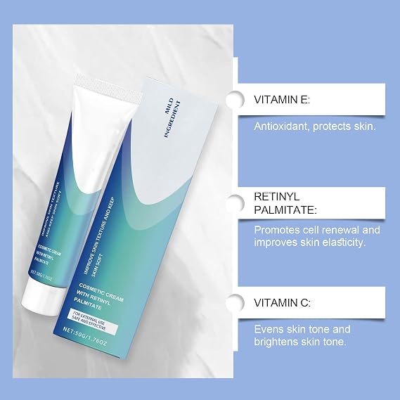Retinol Vitamin a Cream, Retinol Vitamin a Retinal Wrinkle Acne Pigmentation Scars Blemish Cream & Gel 80g, Retinol Vitamin a Night Moisturizer, Retinol Anti Aging Face Cream, Deep Moisturizing (1)