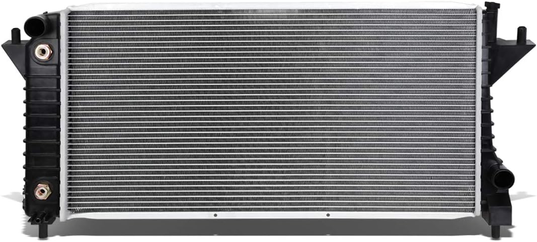 DNA Motoring OEM-RA-1830 OE Style Aluminum Core Radiator DPI 1830 Compatible with 96-07 Taurus / 96-05 Sable, 28-3/8" W X 14-7/8" H X 1" D, 1-1/2" Inlet, 1-1/2" Outlet