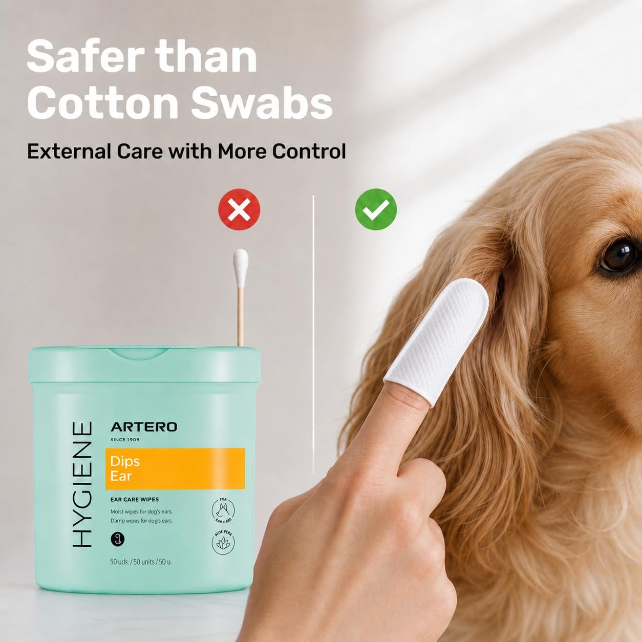 ARTERO Disposable Ear Cleaning Wipes