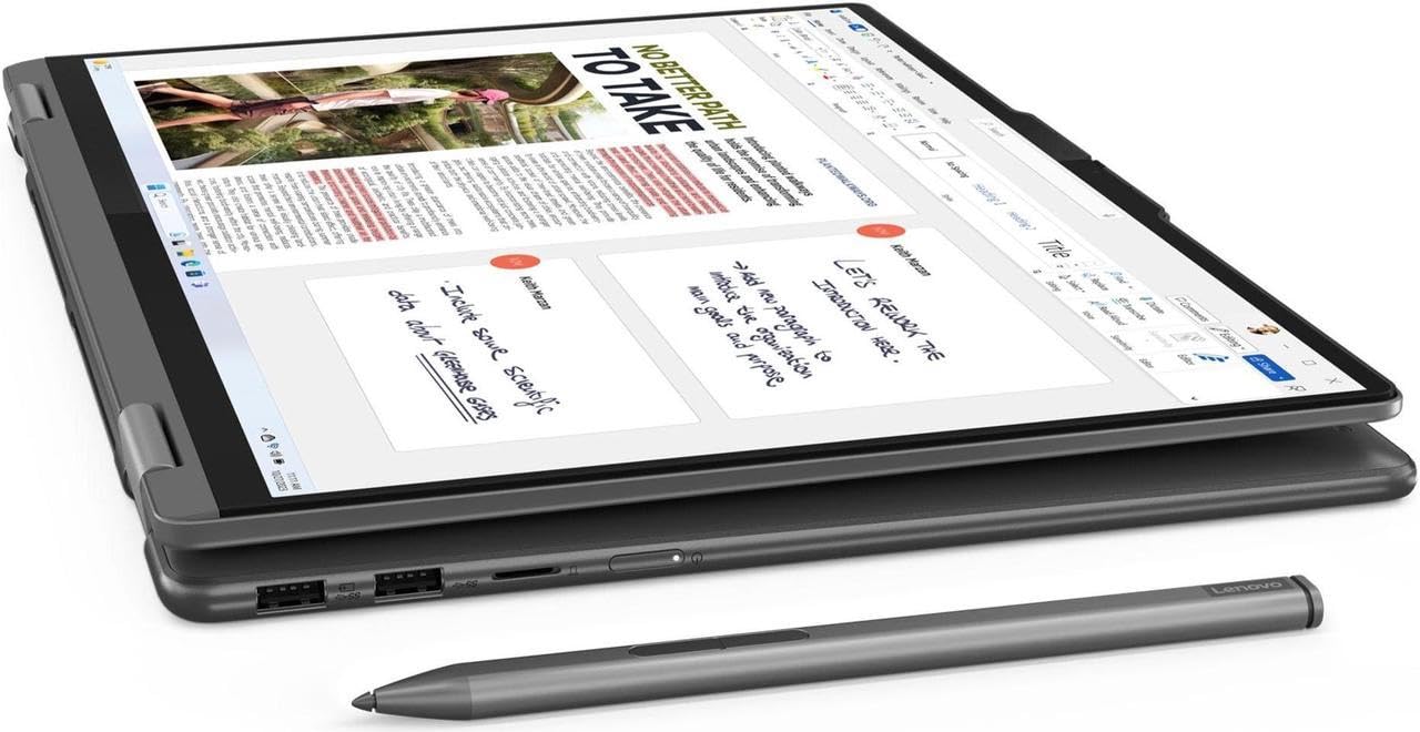 Core Ultra 7 256V SSD512GB タッチパネル バッテリ◎ フルHD 15.6 2in1 タブレットPC Yoga 7 2-in-1 16ILL10  windows11  16GB  カメラ オフィス C760 Lenovo Laptop Yoga 7i 2 em 1 com processador Intel Core Ultra 7