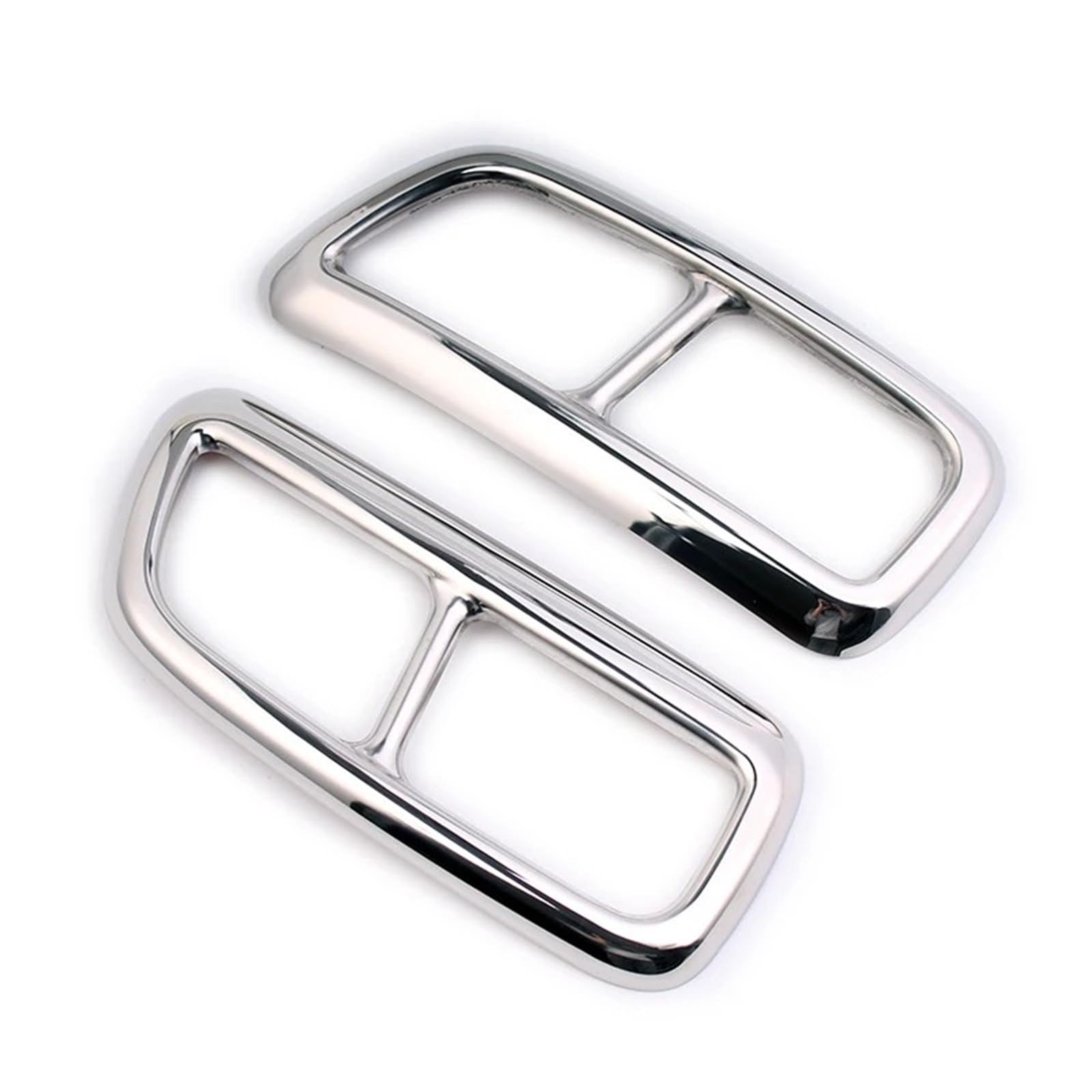 Cache de sortie d'échappement Volvo XC90 2016-2020 en inox chromé - 4