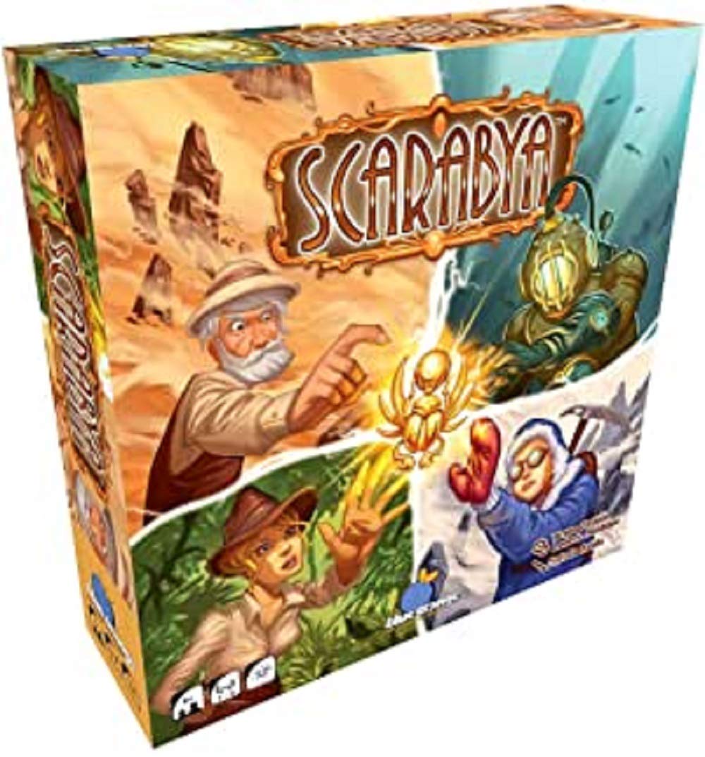 Blue Orange - Jeu de tuiles - Scarabya (Version multilingue)