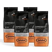 Bristot Caffè Espresso Macinato 1kg - Caffè Per Moka Con Miscela Di Origini Dall'Africa
