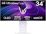 LG Ultragear 34GX90SA-W・(34GX90SA-W.AEU)・OLED Monitor・Gaming・Curved・86.2 cm (34") - 1