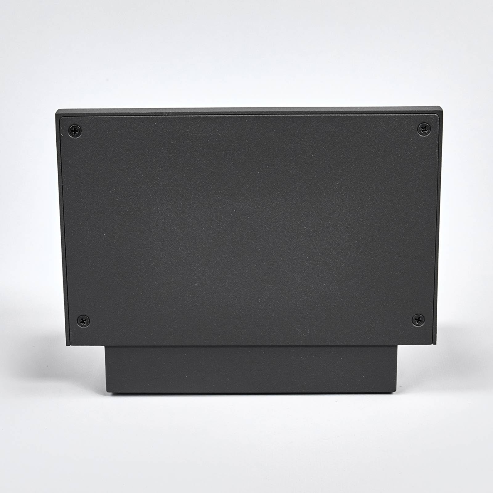 Lucande Applique da esterni con sensore di movimento (Moderno) colore Nero, in Alluminio lampadina inclusa parete esterna/parete casa abitazione terrazzo und balcone