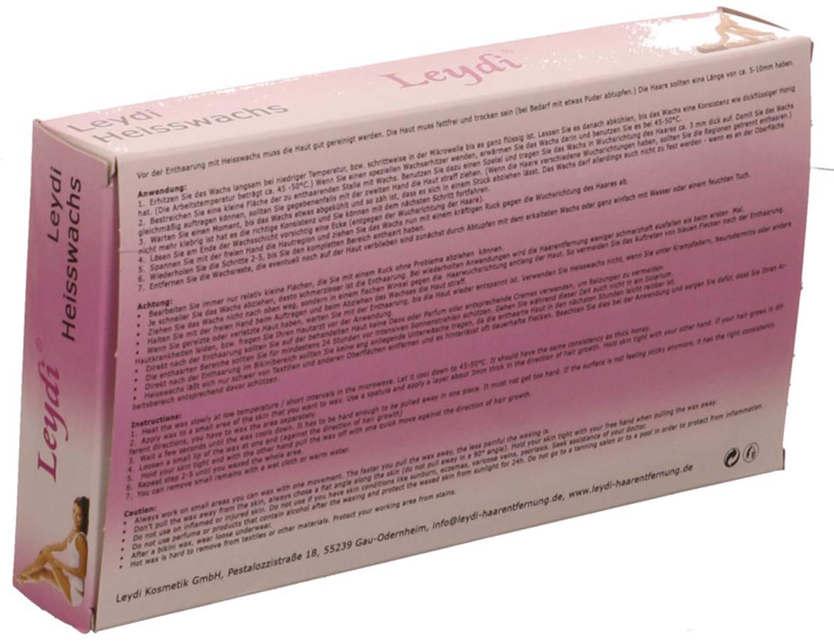 Leydi Heisswax ECO Azulen 1Kg - Brazilian Waxing ohne Streifen