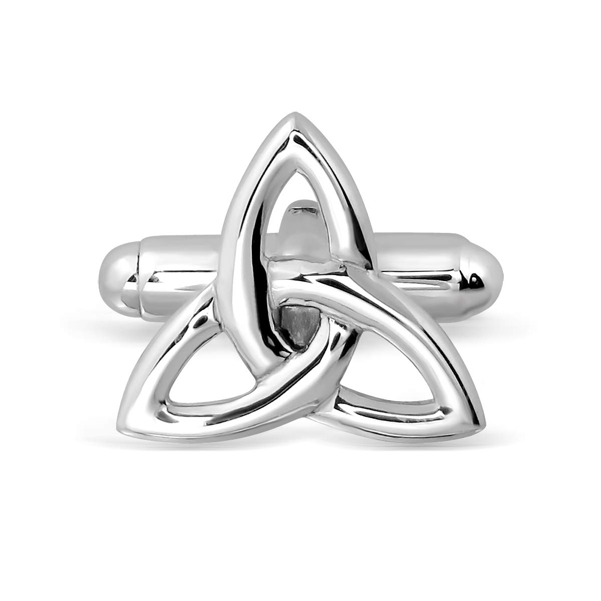 WithLoveSilver - Gemelos para Camisa (Plata de Ley 925, 14 mm)