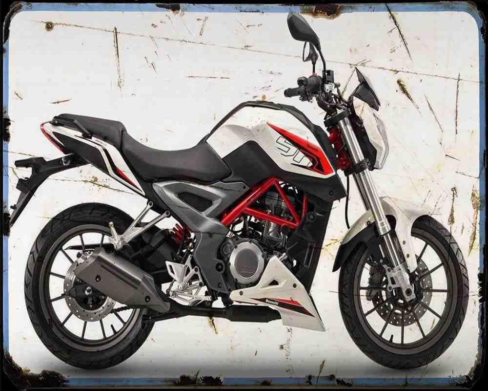 Benelli Bn 251 15 1 A4 Photo Print Motorbike Vintage Aged