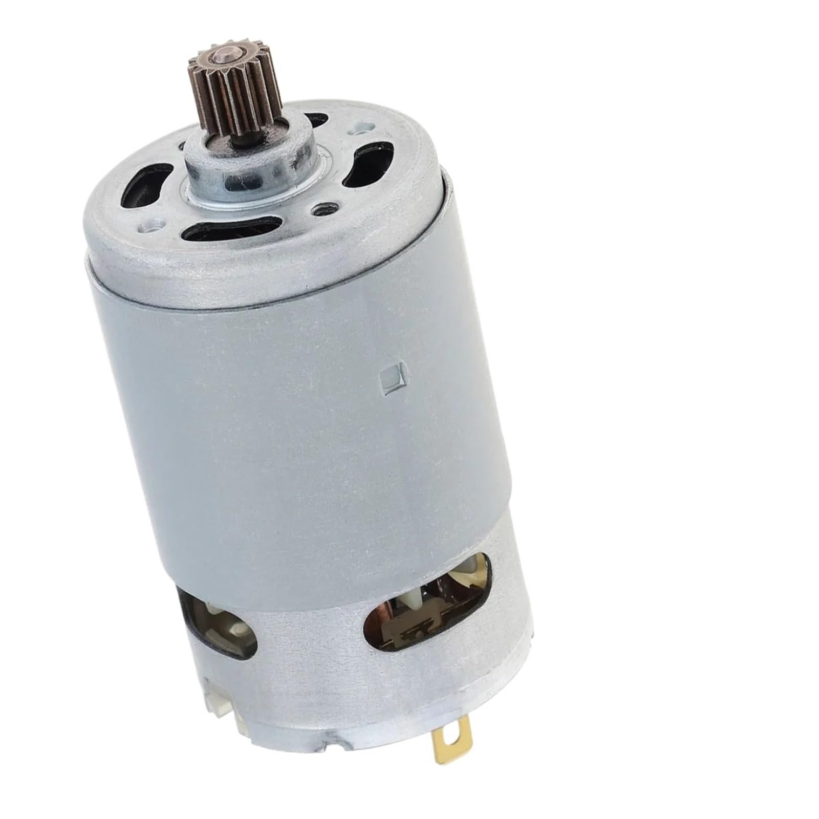 TQSKA RS550 21V 12/14 Teeth 21V Two-speed， DC Motor Gear Micro Motor 29800RPM Electric Saw Motor High Torque Gear Box for Electric Drill Screwdriver(14 teeth 29800RPM)