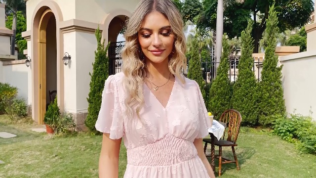 boho semi formal dresses Simplee Womens Floral Maxi Dress Spring Wedding Guest V Neck Short Sleeve Empire Waist Long Fall (S Black Brown) at Amazon Women's Clothing store I am sure you Dresses The Beach Party filter_size:4 Size:16 x 35