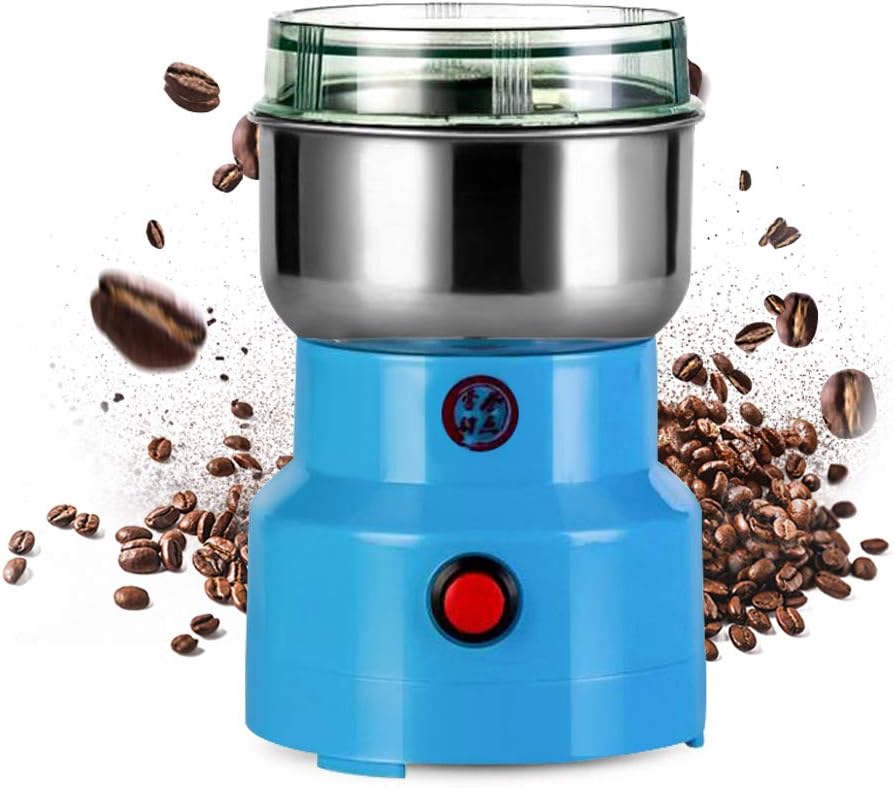Multifunction Coffee Grinder,Multifunction Smash Machine Electric Food Grinder Mini Portable Coffee Beans Grinder for Coffee Beans,Herbs,Nuts,Spices,Grain Mill
