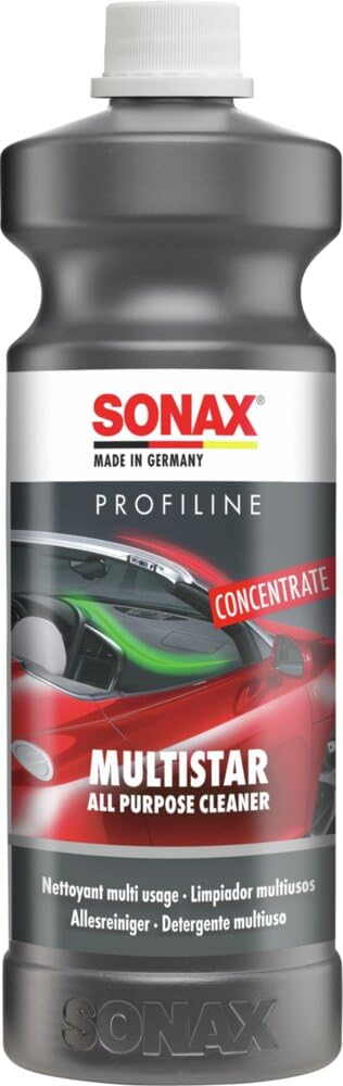 SONAX PROFILINE MultiStar (1 Liter) universell einsetzbarer Kraftreiniger für die Reinigung von Kraftfahrzeugen | Art-Nr. 06273410