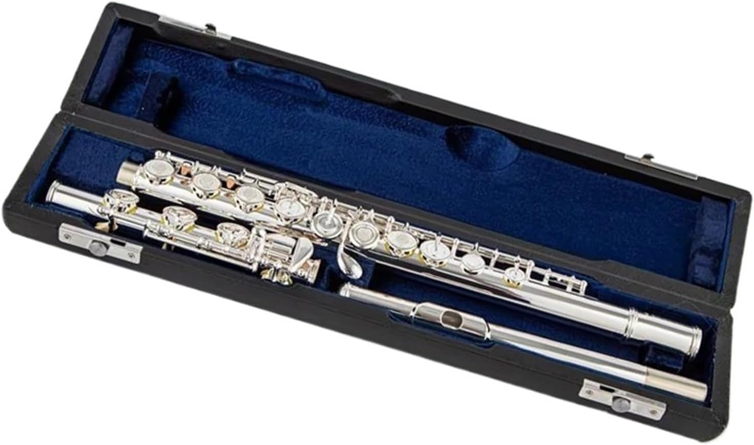 フルート 白銅銀メッキフルート C キー 17 穴 オープンエンド楽器