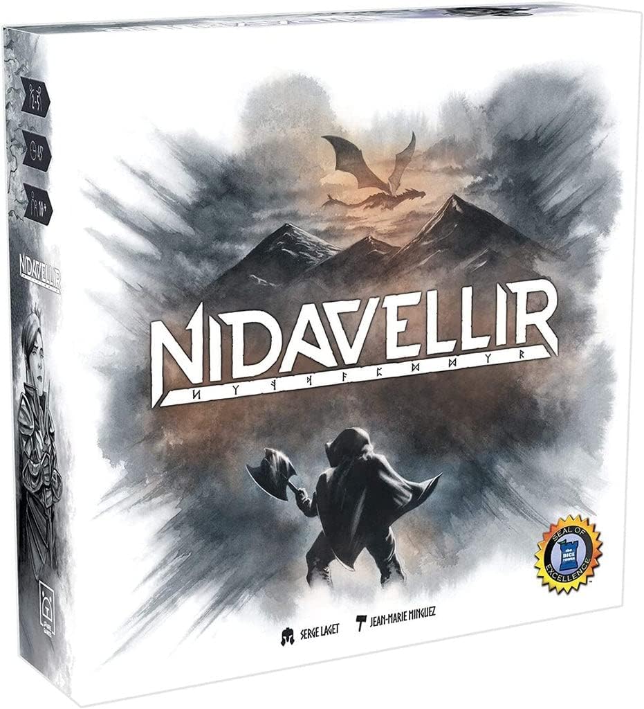 Nidavellir - Dwarven Auction and Bidding Game | Dice Tower Top 10 Game of All Time | Best Strategy Card Game for Kids, Teens, and Adults | 2 to 5 Players | Ages 10+ | 45 Minutes