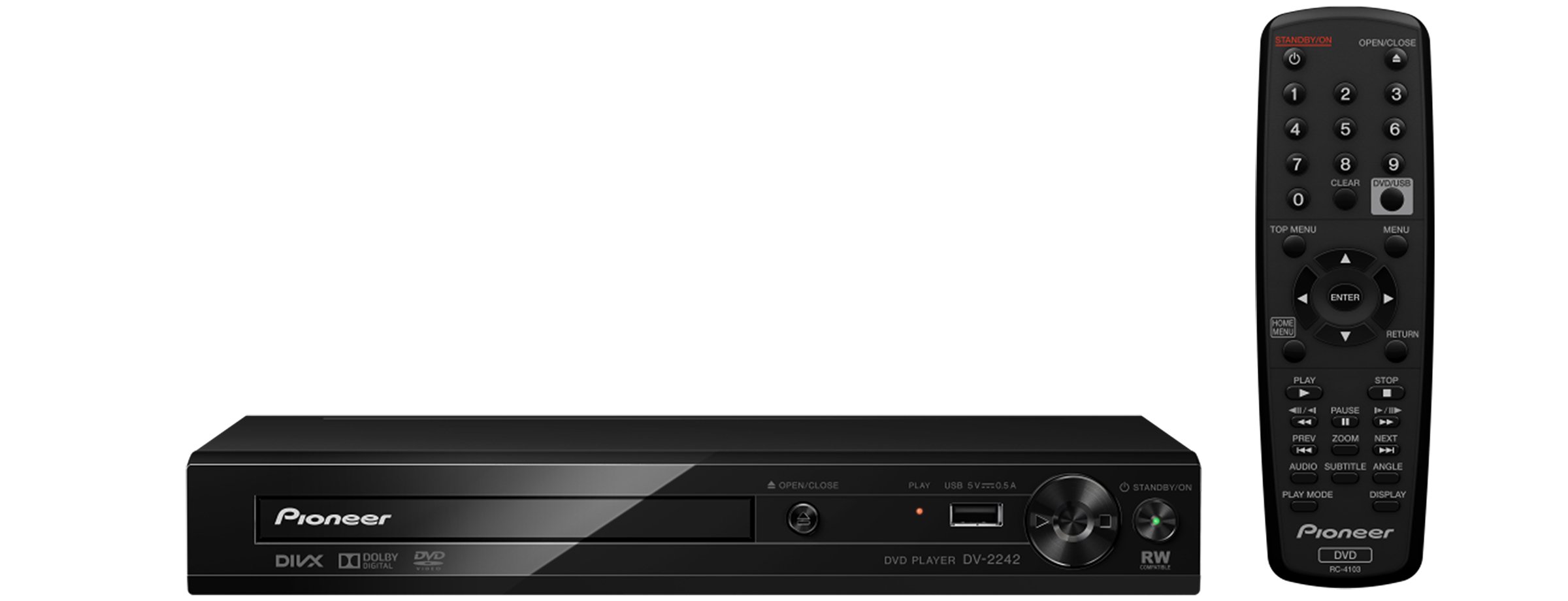 Pioneer Multi Code Region Free DVD Player - Worldwide Dual Voltage