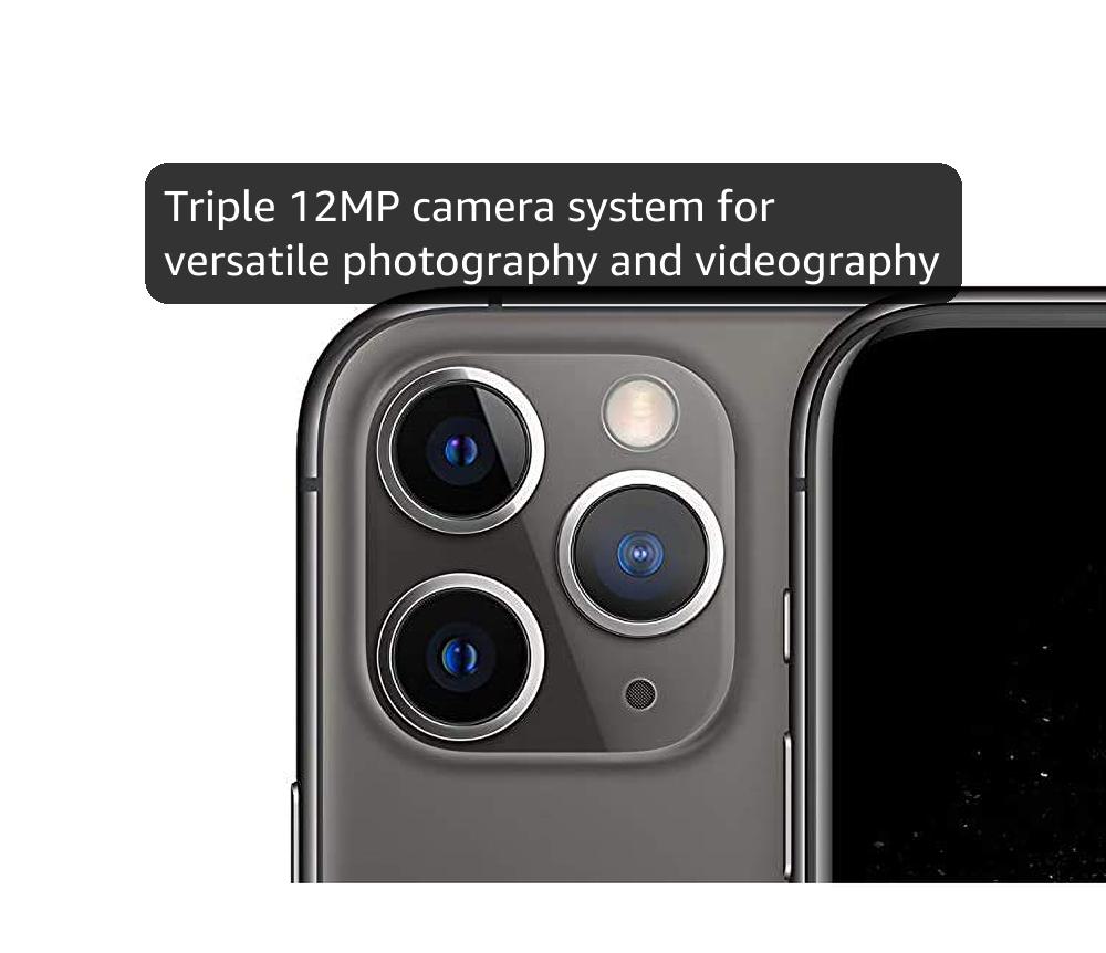 Apple iPhone 11 Pro Max, 256GB, Space Grey (Renewed) : Amazon.co