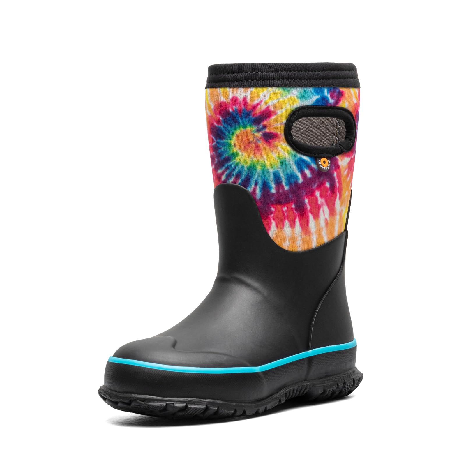 BOGS Grasp Kids Waterproof Rain Boots, Insulated Winter Snow Boots
