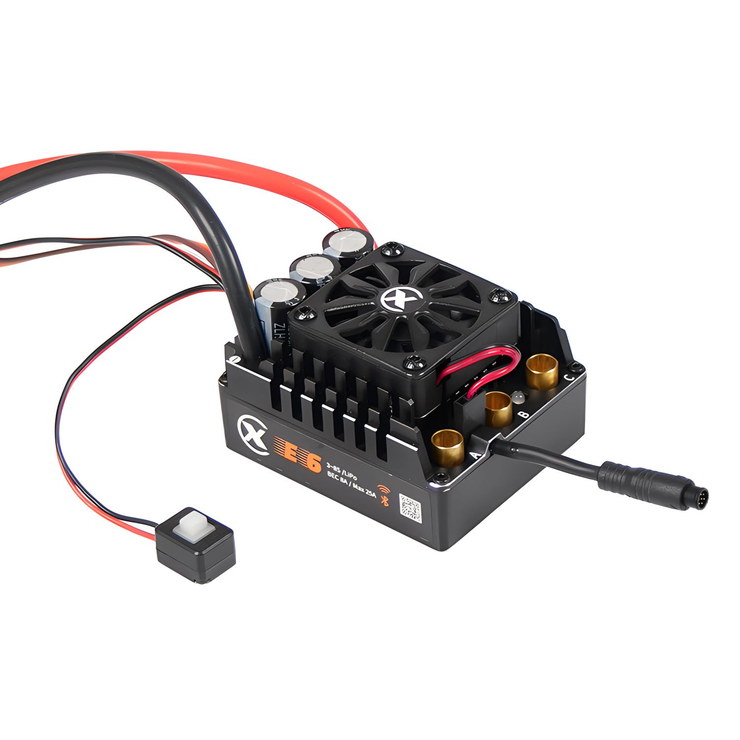 1セル用Powers　ESC Amazon.com: XC E6 Sensored Brushless ESC for RC Car, 3-8S Lipo