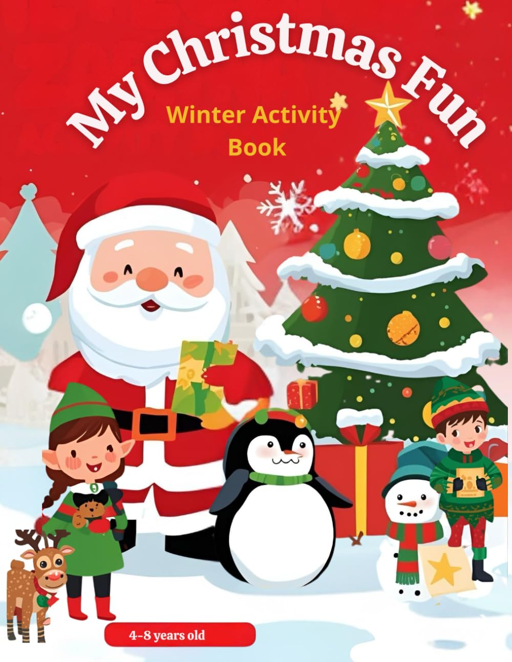 My Christmas Fun Winter Activity Book For Kids