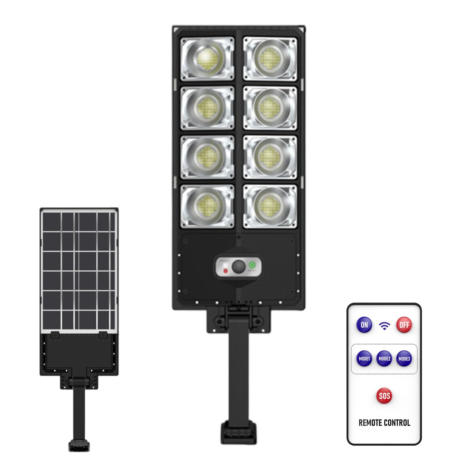 Lampada A Energia Solare LED Luminoso Sicurezza Notturna