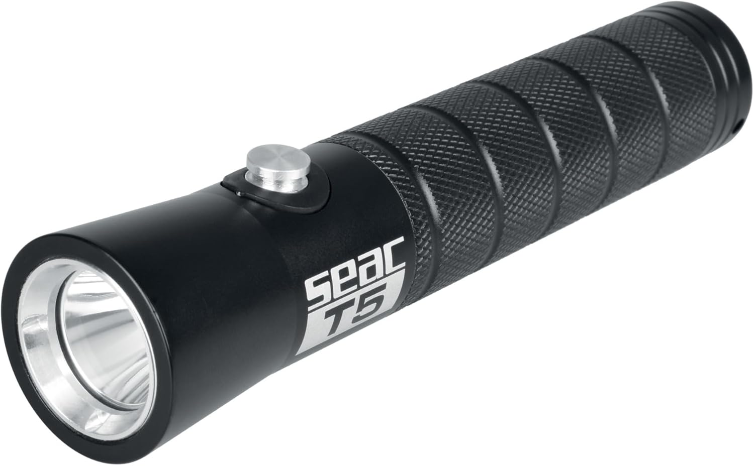 SEAC T5, Aluminum Scuba Dive Light, 300 Lumen, Cree XPG2 LED, Dimensions 14.4x3.2 mm, Black, Standard