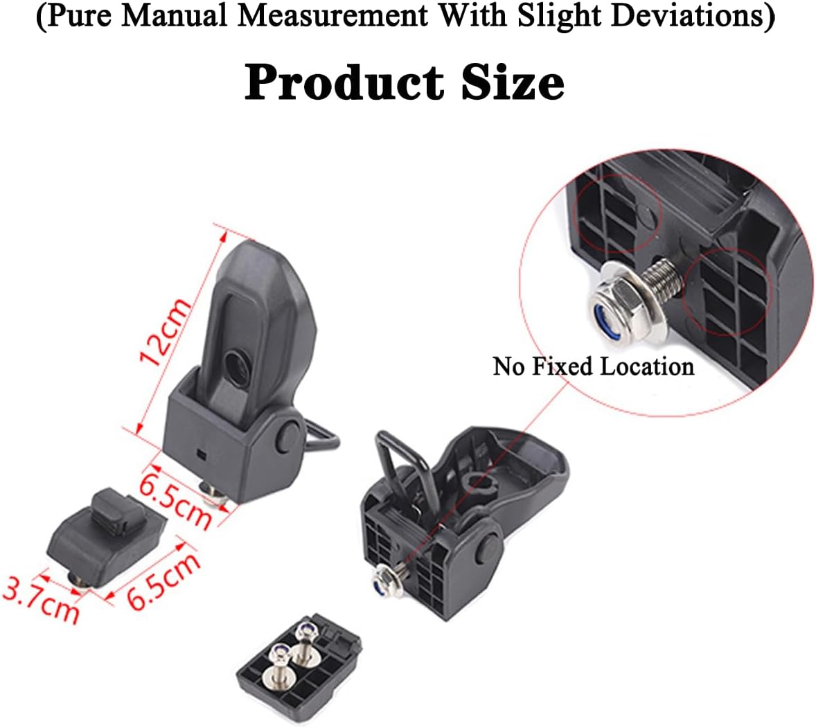 Locking Hood Latch, Hood Latch for Jeep Wrangler JK JKU 2007-2017, Anti-Theft Hood Pin Lock Catch Latches Car Accessories Original Replacement