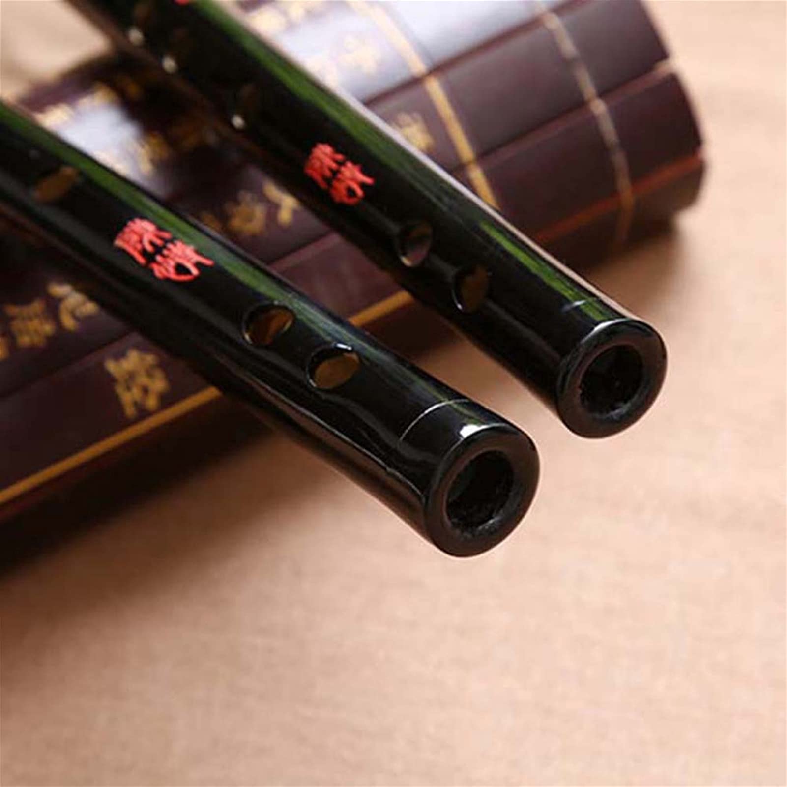 Flûte Chinois Instruments de Musique Traditionnels Bambou Dizi flûte pour débutant C D E F G Accessoire de Cosplay Transversal clé (Color : C Key)