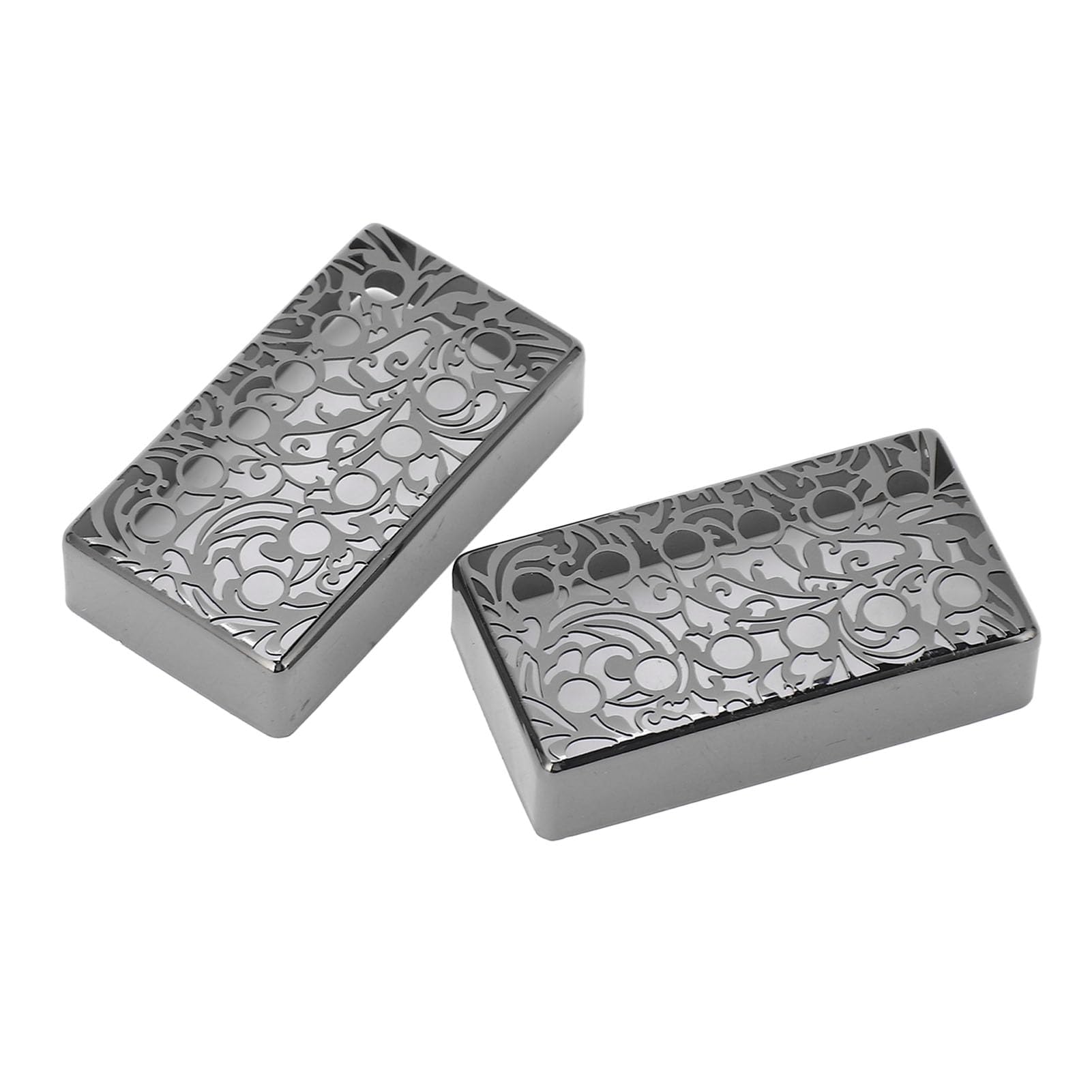 Copri Pickup Humbucker Copri Pickup per Chitarra in Metallo Vintage Parti di Ricambio per Chitarra Elettrica Stile LP a 12 Fori