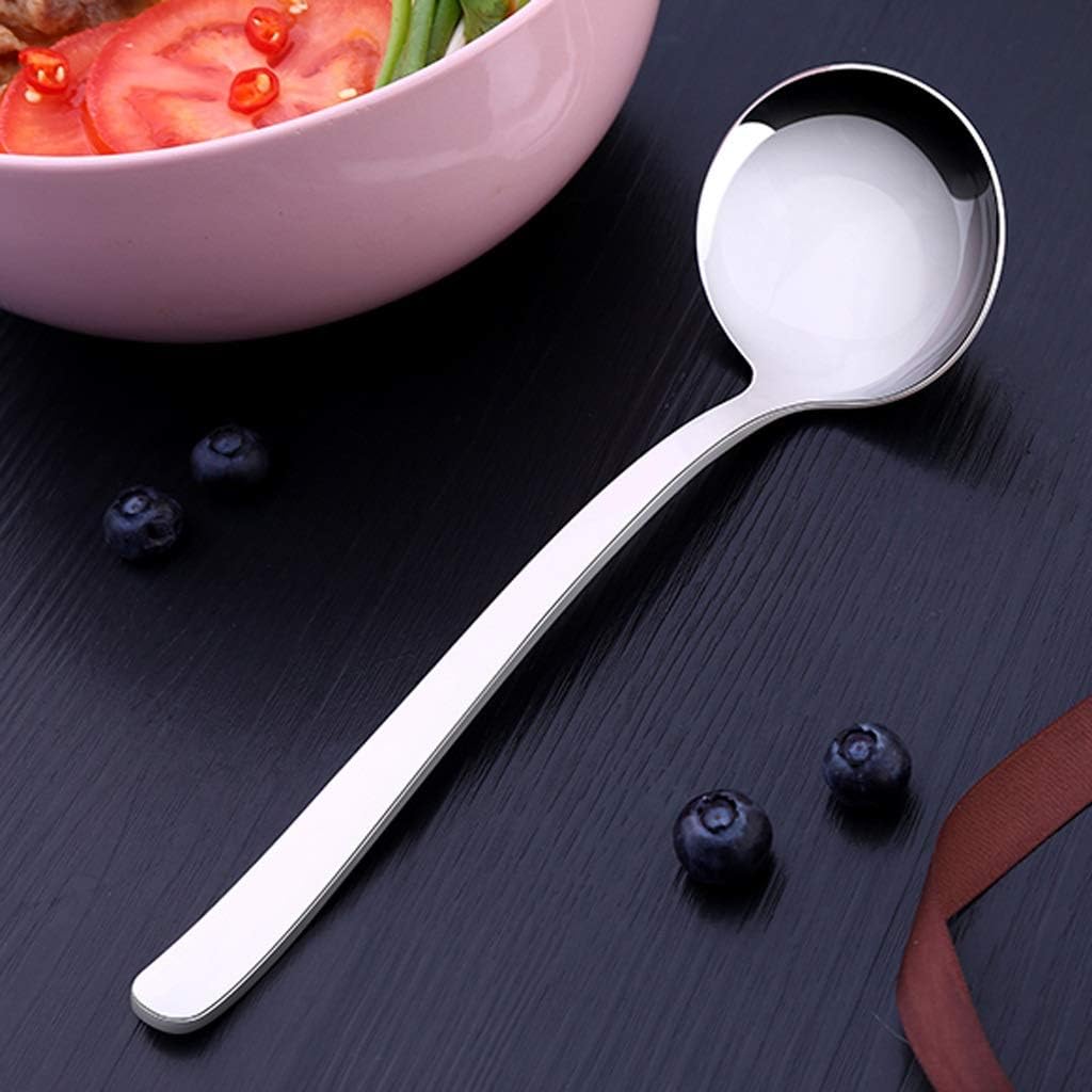 GLigeT Tablespoons 4 Piece Set - 8.5-Inch Serving Ladle, Gravy Ladle, Sauce Ladle Kitchen Ladle Mirror Polishing Process Serving Spoon, Dingzhebo2022