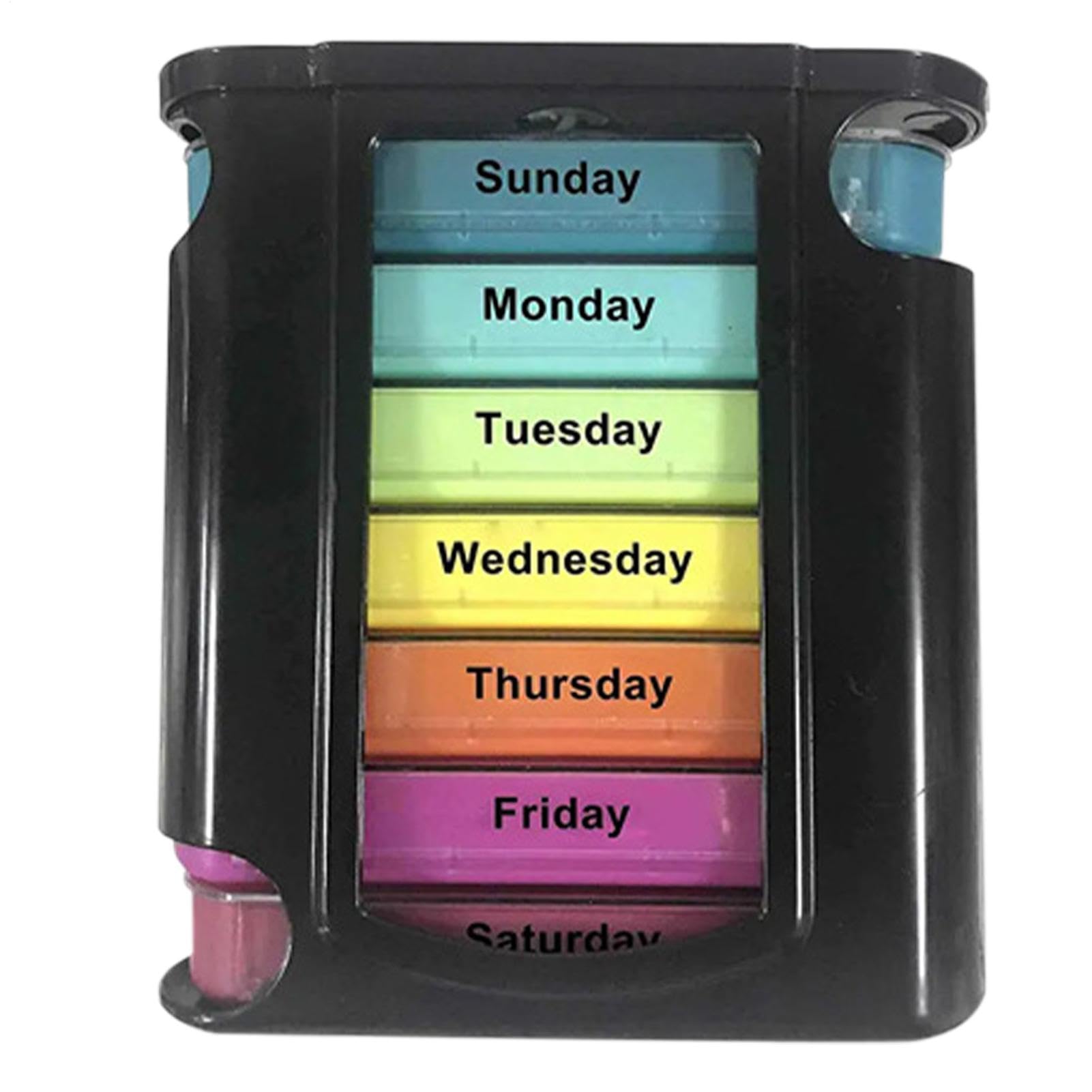 Portapillole da viaggio organizer settimanale per pillole scatola portatile carina dispenser medicinali