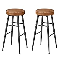 VASAGLE EKHO Collezione - Sgabelli Cucina, Set da 2 Sgabelli Alti da Bar