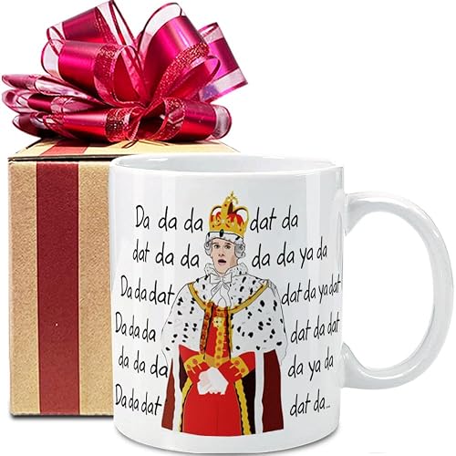 Novelty Hamilton King George Chorus Mug Gifts for Musical Hamilton Fans, Graduation Gift, Musical Student Gifts for Women Men, Hamilton Musical Funny Sarcastic Birthday Day Gift for Musical Players
