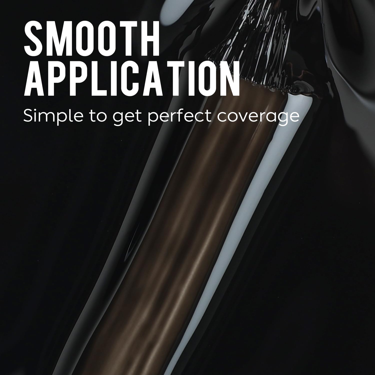 AIMEILI żelowy lakier do paznokci UV LED, czarny do salonu manicure, home DIY, bardzo błyszczący, beztestowy, trwały i odporny na zużycie, 8 ml, 995