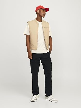 JACK & JONES Men's Jpstkane Jjbarkley Cargo Pant Noos