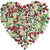 Pangda 288 Pieces Christmas Bells for Crafts Small DIY Colored Bells with Loud Sound Bulk for Christmas Home Festival Wedding Decorations Party Favors Supplies,3 Sizes and Colors #3