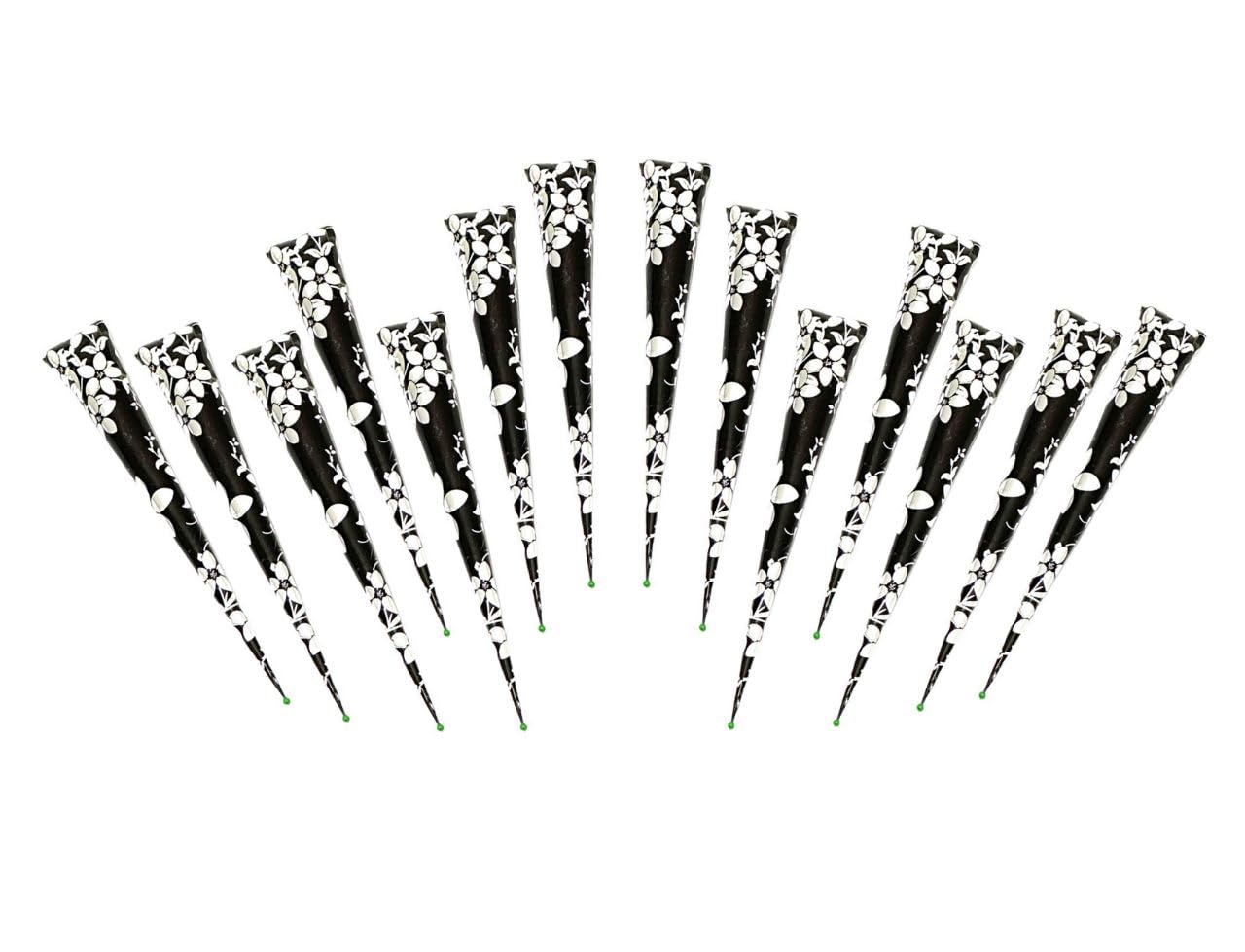 Decent Pack Of 14 Pcs Cone 100 Natural Organic Henna