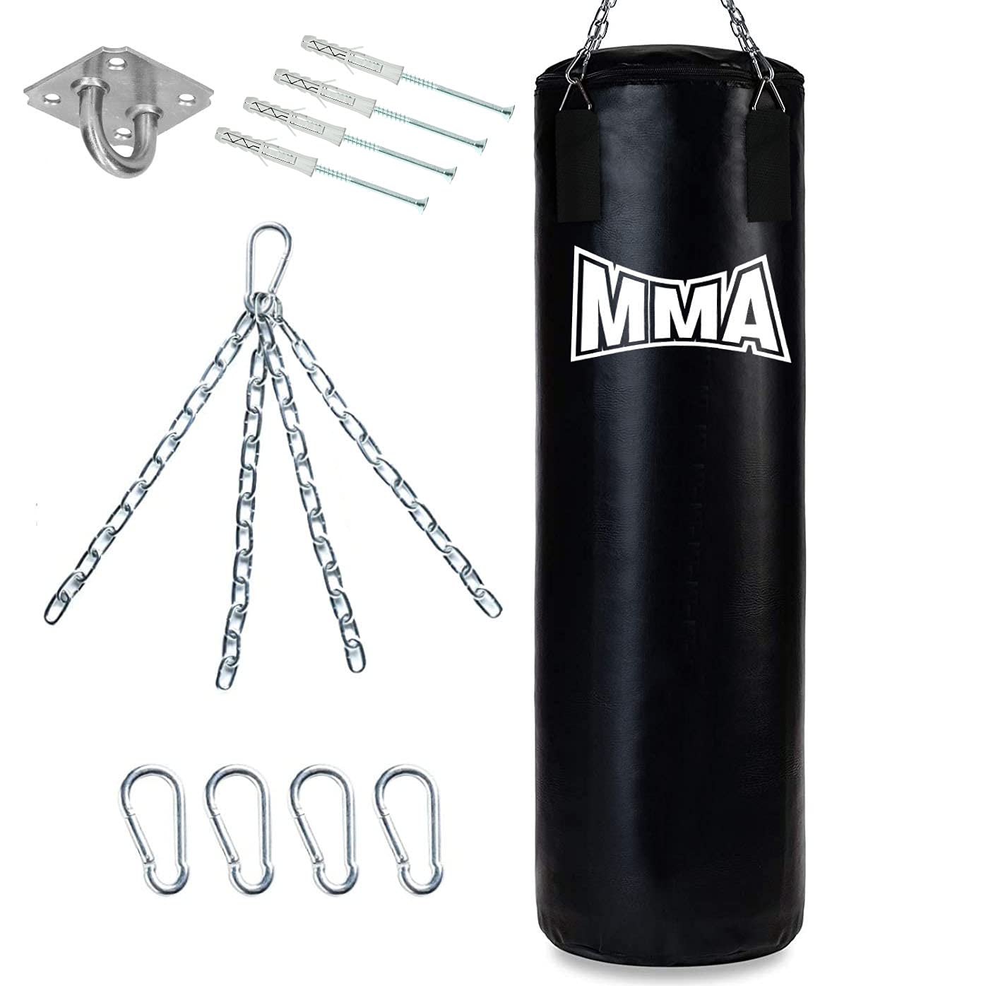 Sac de Boxe Équipement de Formation de Crochet de Sac de Frappe avec Le remplisseur Lourd rempli respectueux de l'environnement [137]