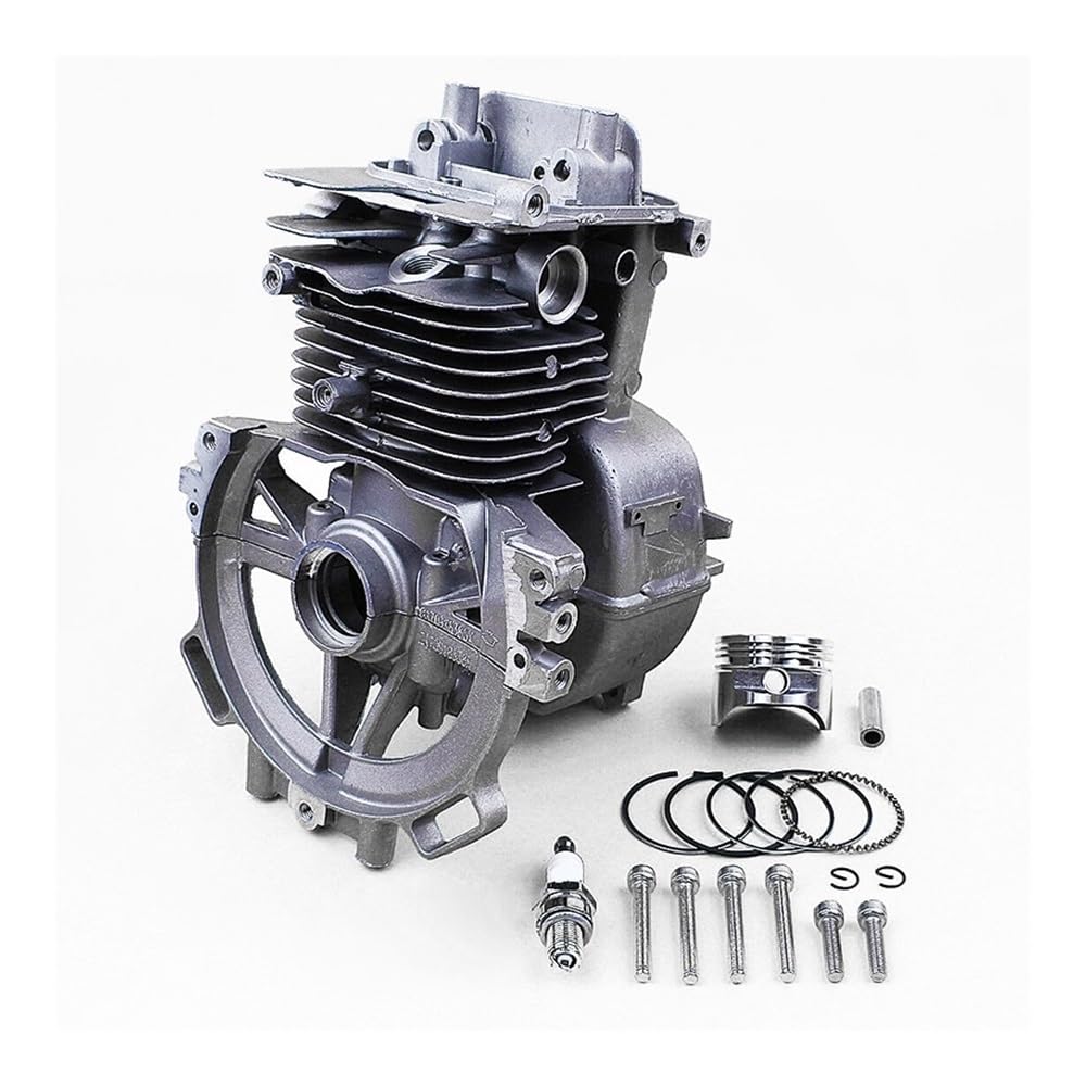 Pistón de Cilindro de Repuesto con Kit de Enchufe para Piezas de Motor de cortacésped de 39mm, Compatible con Herramientas eléctricas de jardín GX35 GX35NT