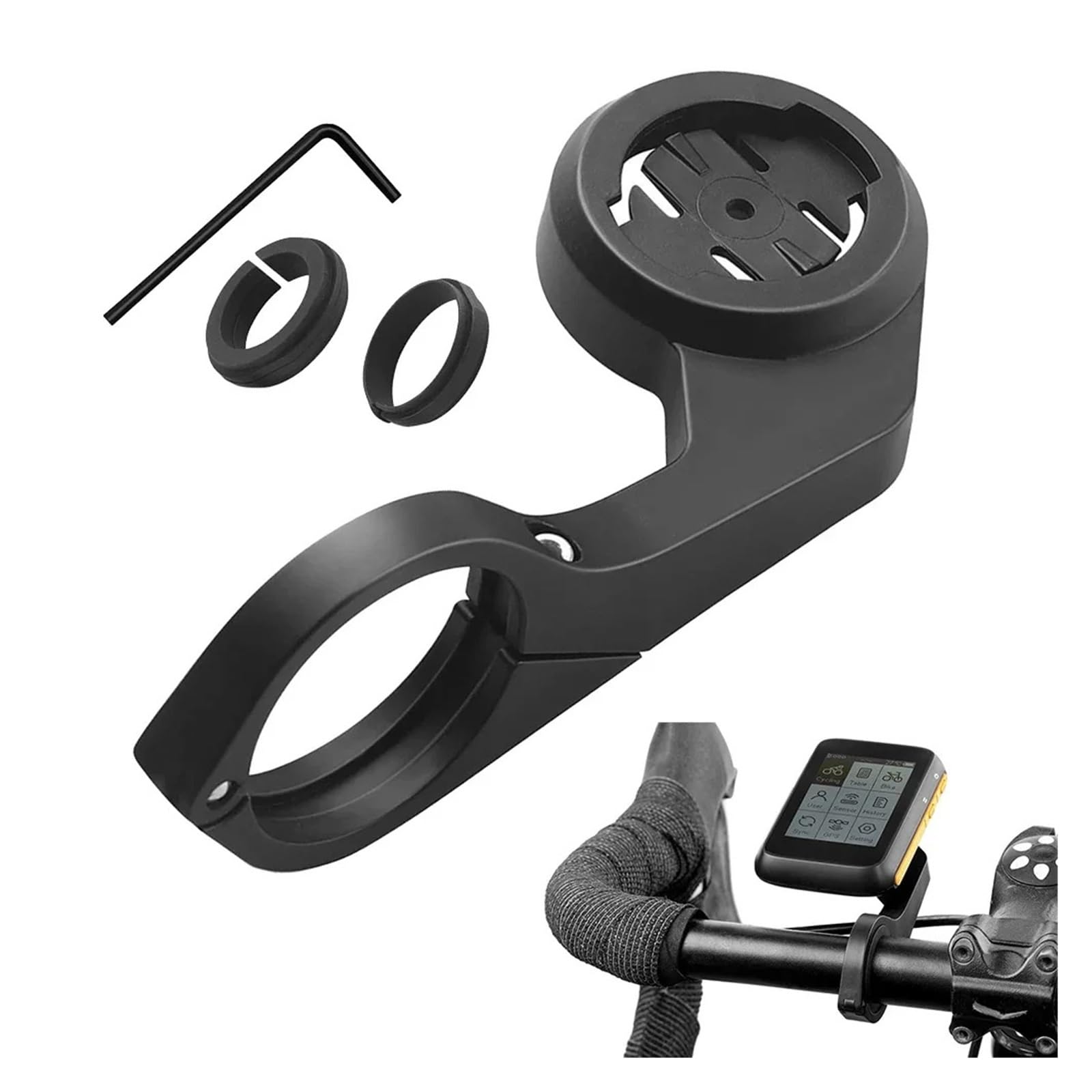 COOSPO CS600 セット MT5S サイクルコンピュータ マウント MT5/MT5S Out-front Mount for Coospo/Garmin Bike Computer